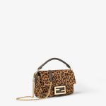 FENDI Baguette® Mini Printed cavallino calfskin bag - Image 5